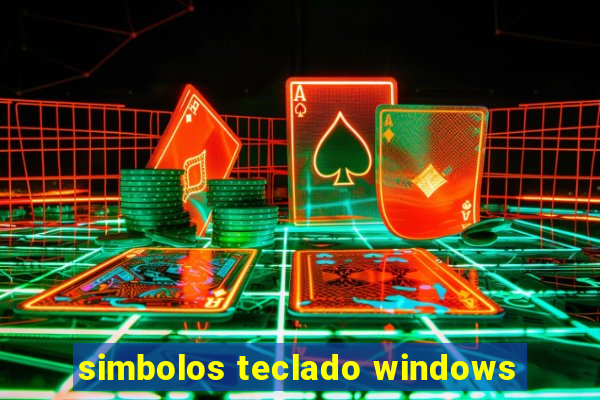 simbolos teclado windows